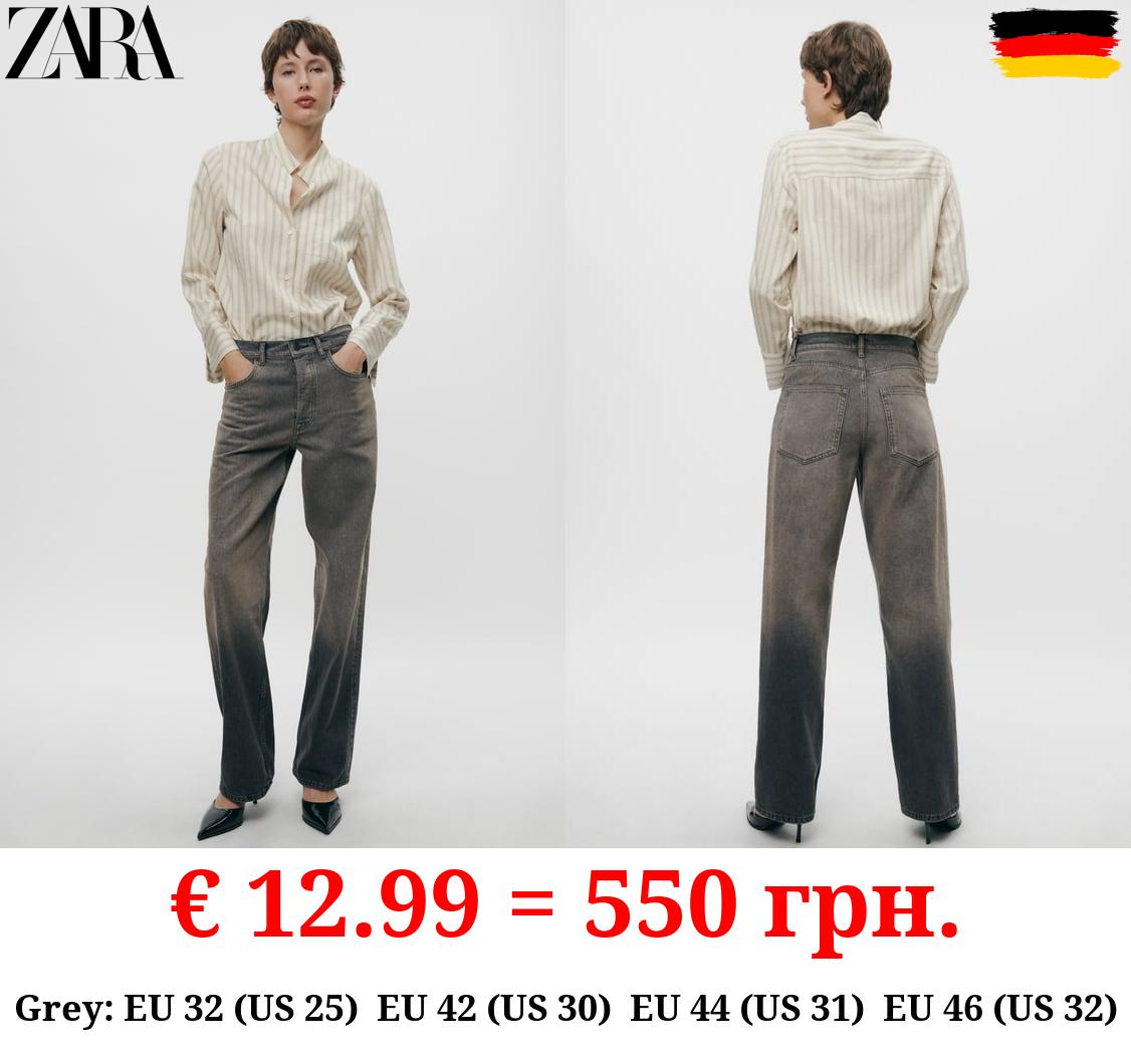 ZW COLLECTION FULL-LENGTH HIGH-WAIST JEANS