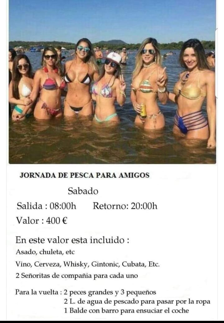 Jornada de pesca entre amigos