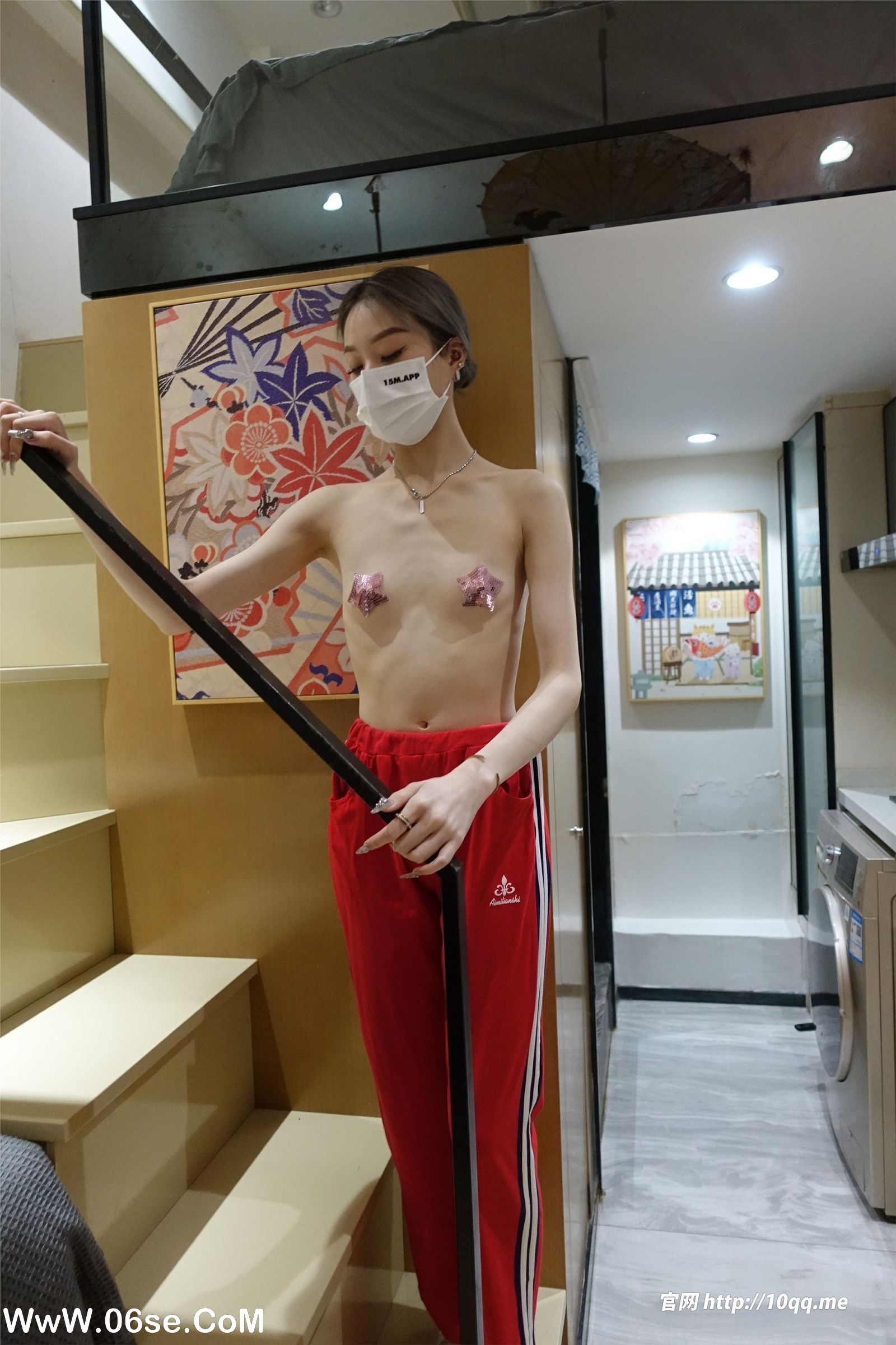 图片[3]-[ROSI写真]口罩系列 2023.10.22 NO.2688-六色网