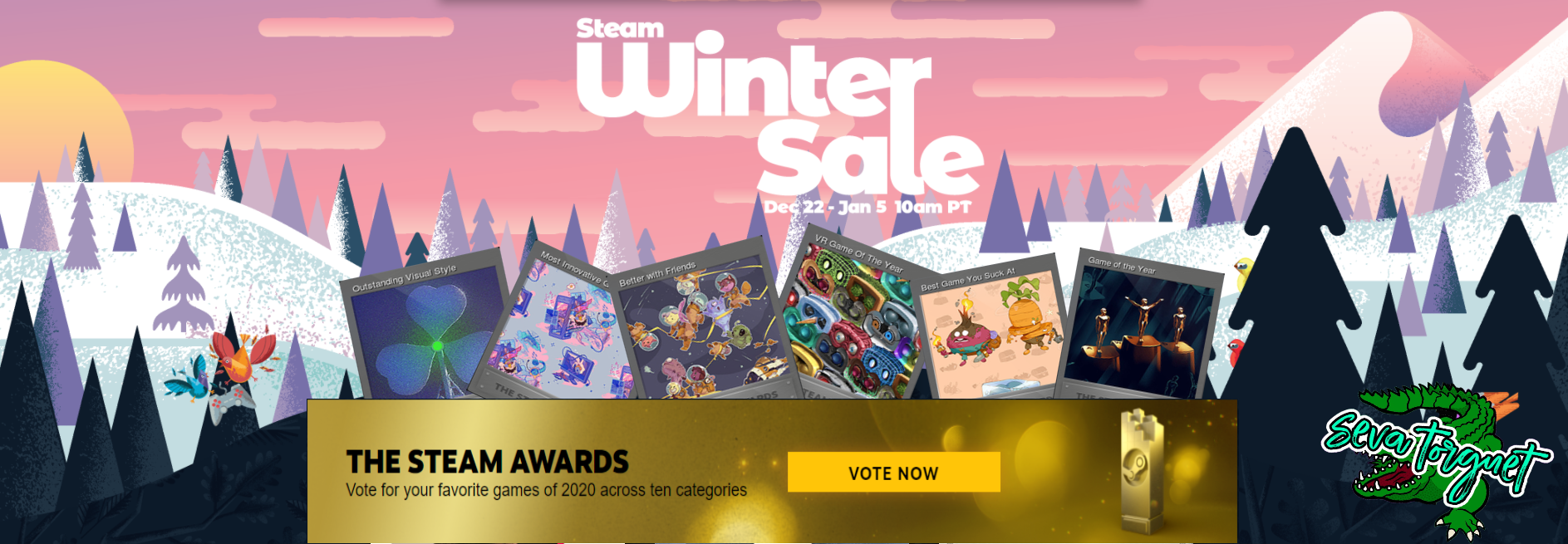 Автоматический Фарм Карточек STEAM WINTER SALE 2020 – Telegraph