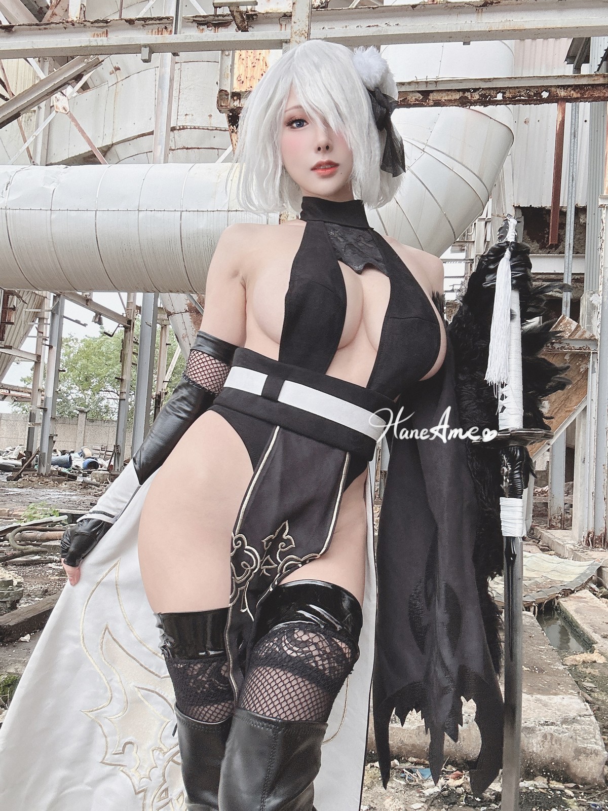 Cosplay 雨波HaneAme YoRHa 2B Set.03 29