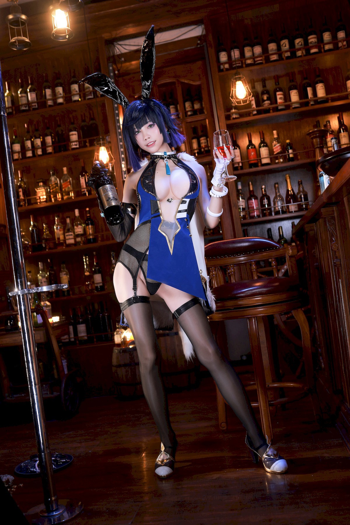 水淼aqua Cosplay 夜兰 Yelan Vol.02 3