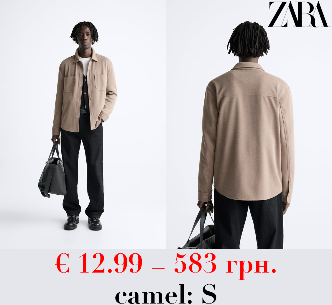 COMFORT OVERSHIRT WITH POCKETS