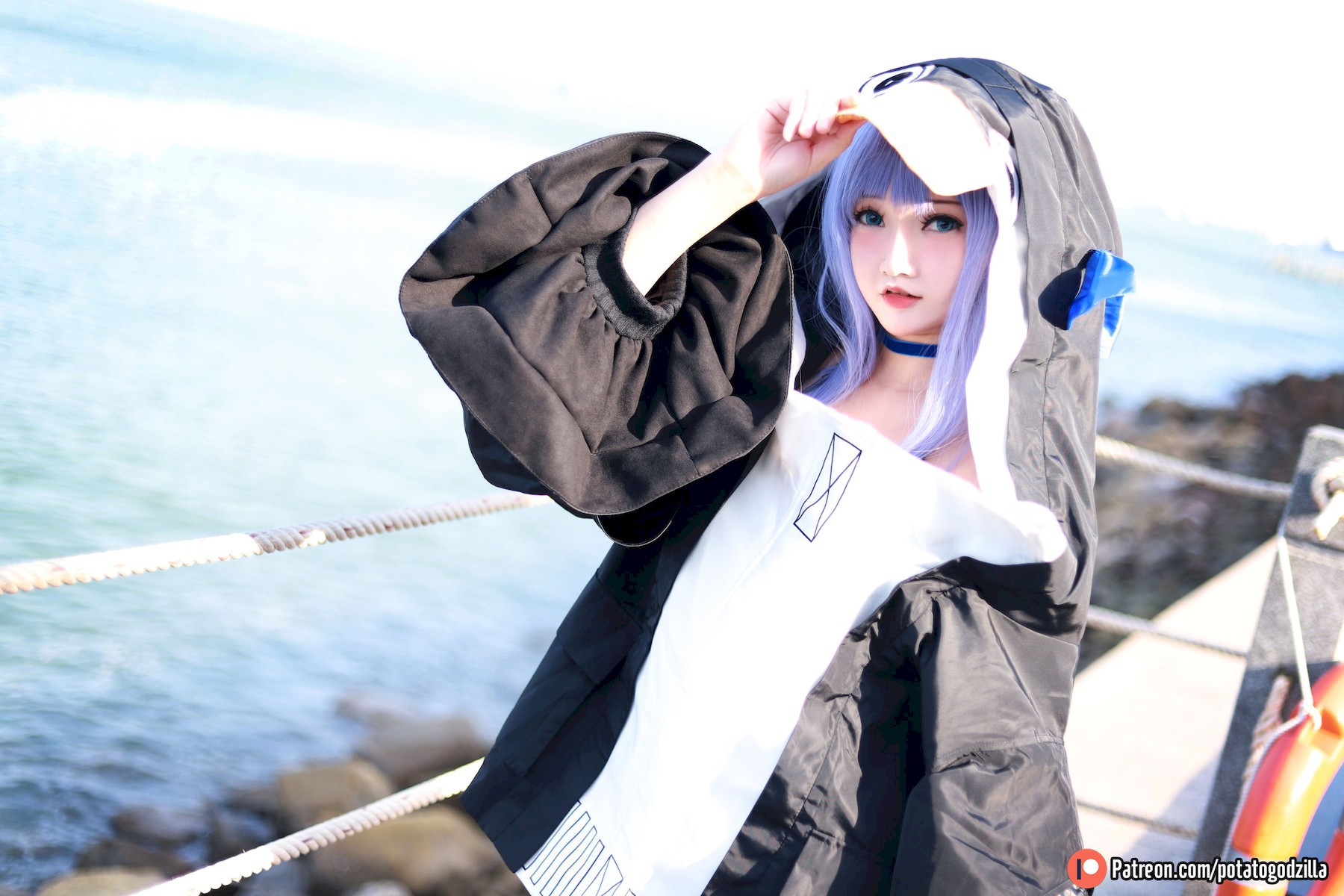 Potato Godzilla Cosplay 水着メルトリリス 1