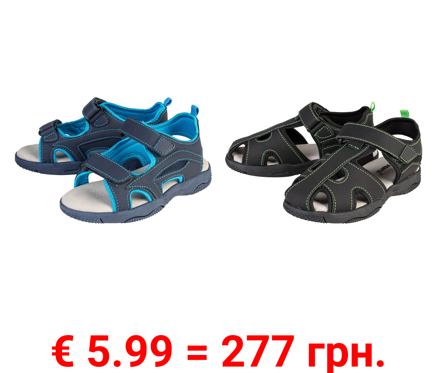 pepperts!® Kinder Sandale mit Lederdecksohle