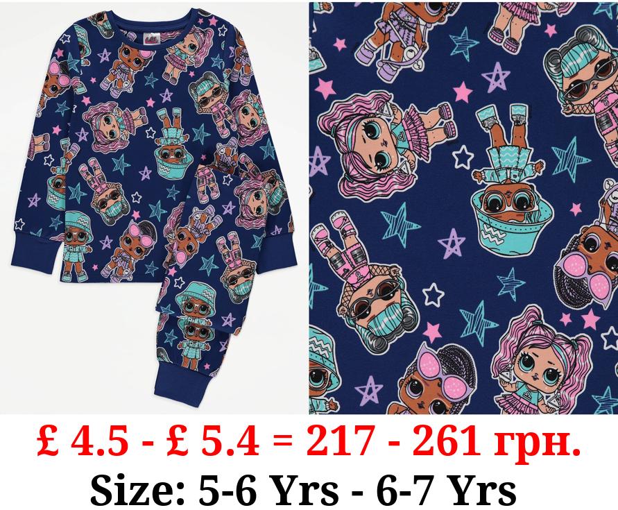L.O.L Surprise! Blue Long Sleeve Pyjamas