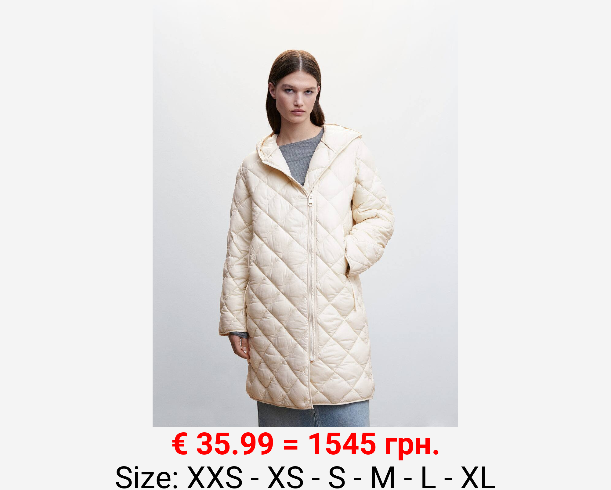 Anorak acolchado capucha