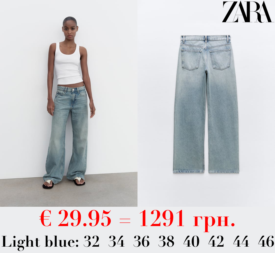 TRF RELAXED FIT MID-RISE JEANS