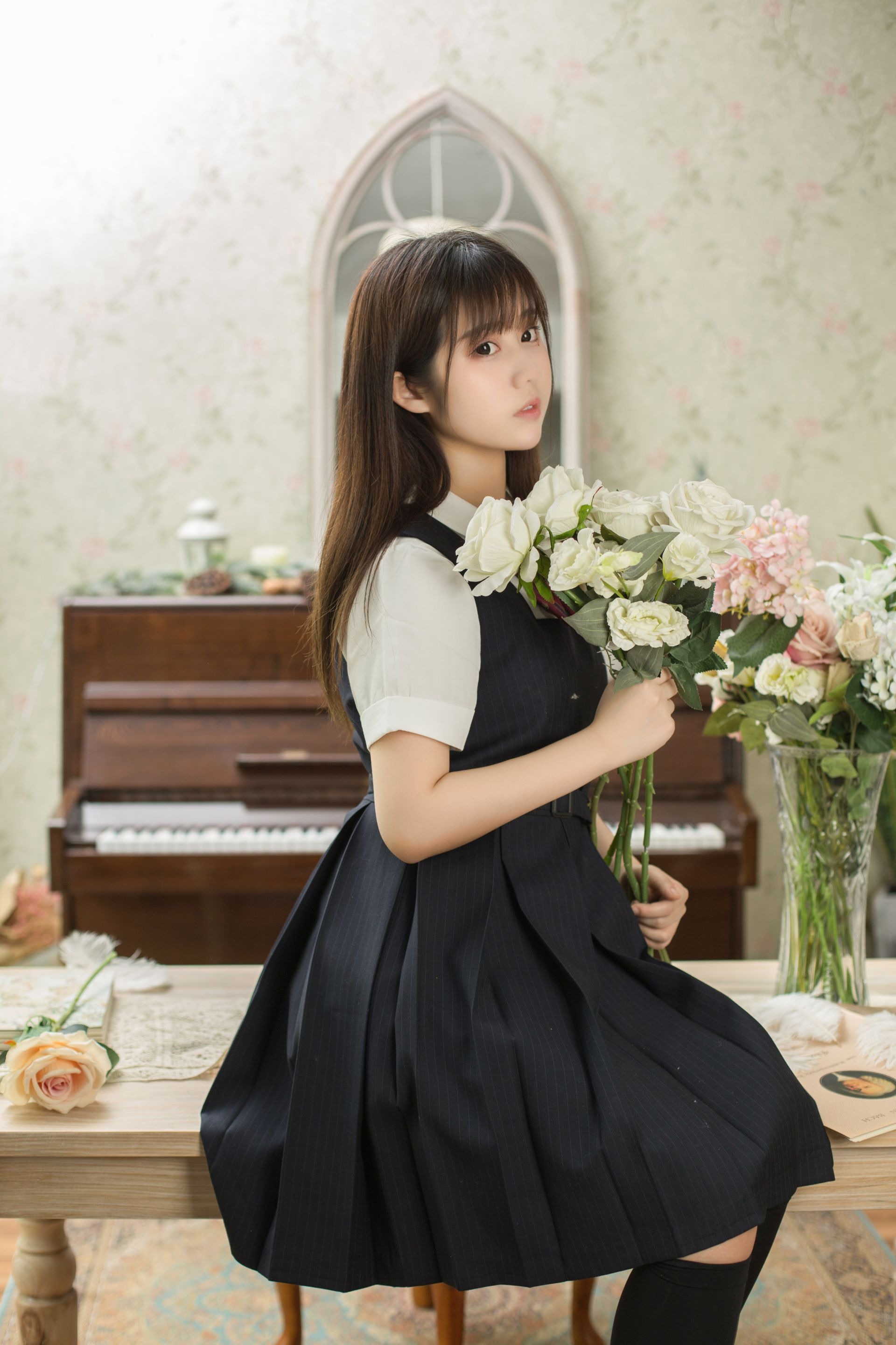 镜酱-不知梦 制服 [38P] 6