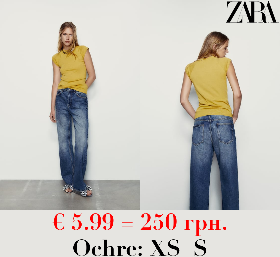 FADED COTTON T-SHIRT