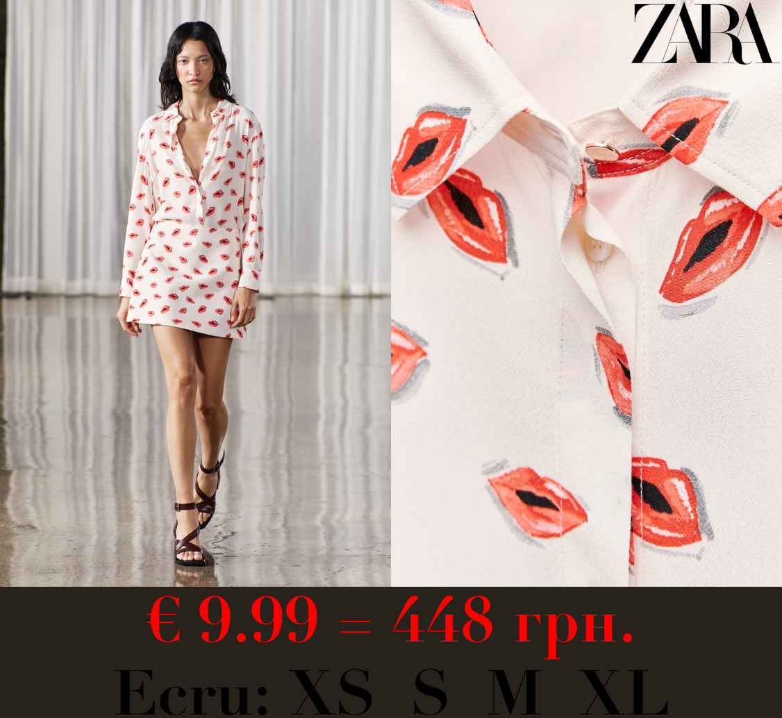 ZW COLLECTION PRINTED SHIRT