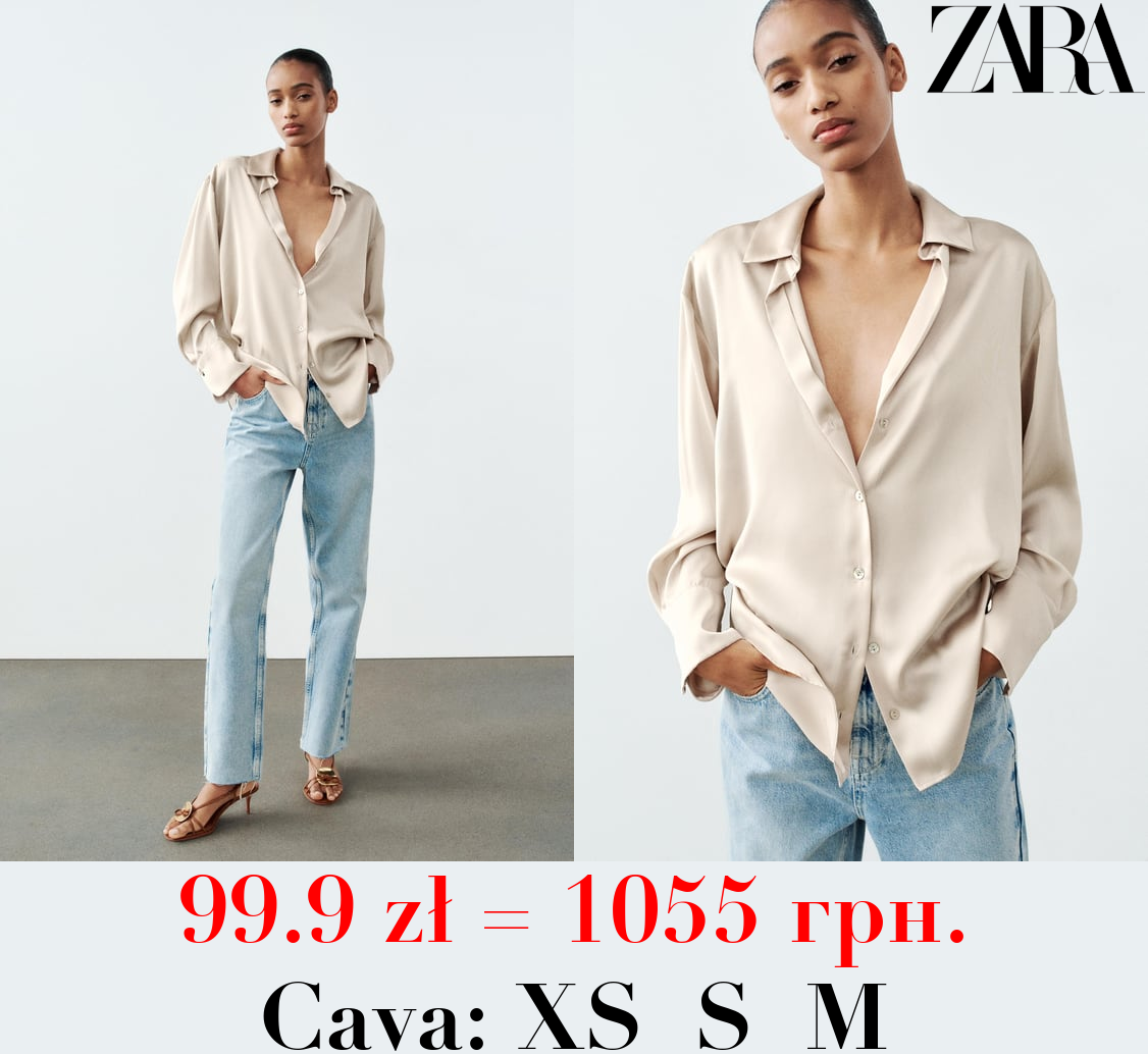 BASIC SATIN SHIRT