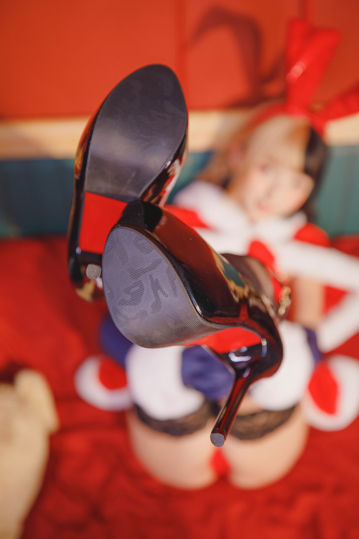 Cosplay 神楽坂真冬 绝对企画-圣诞小鹿《鹿の恩返し》 Set.02 44