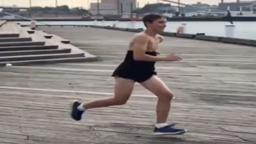 El mejor parkour fail que verás hasta ahora