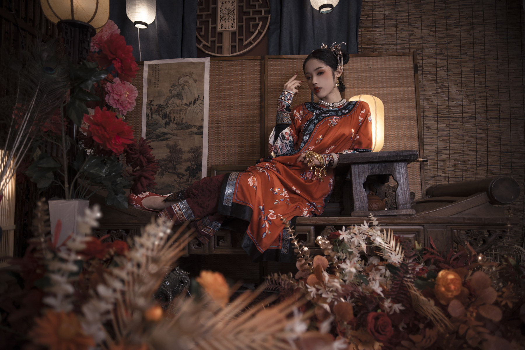 Cosplay 钛合金大粑粑 满清服饰 2