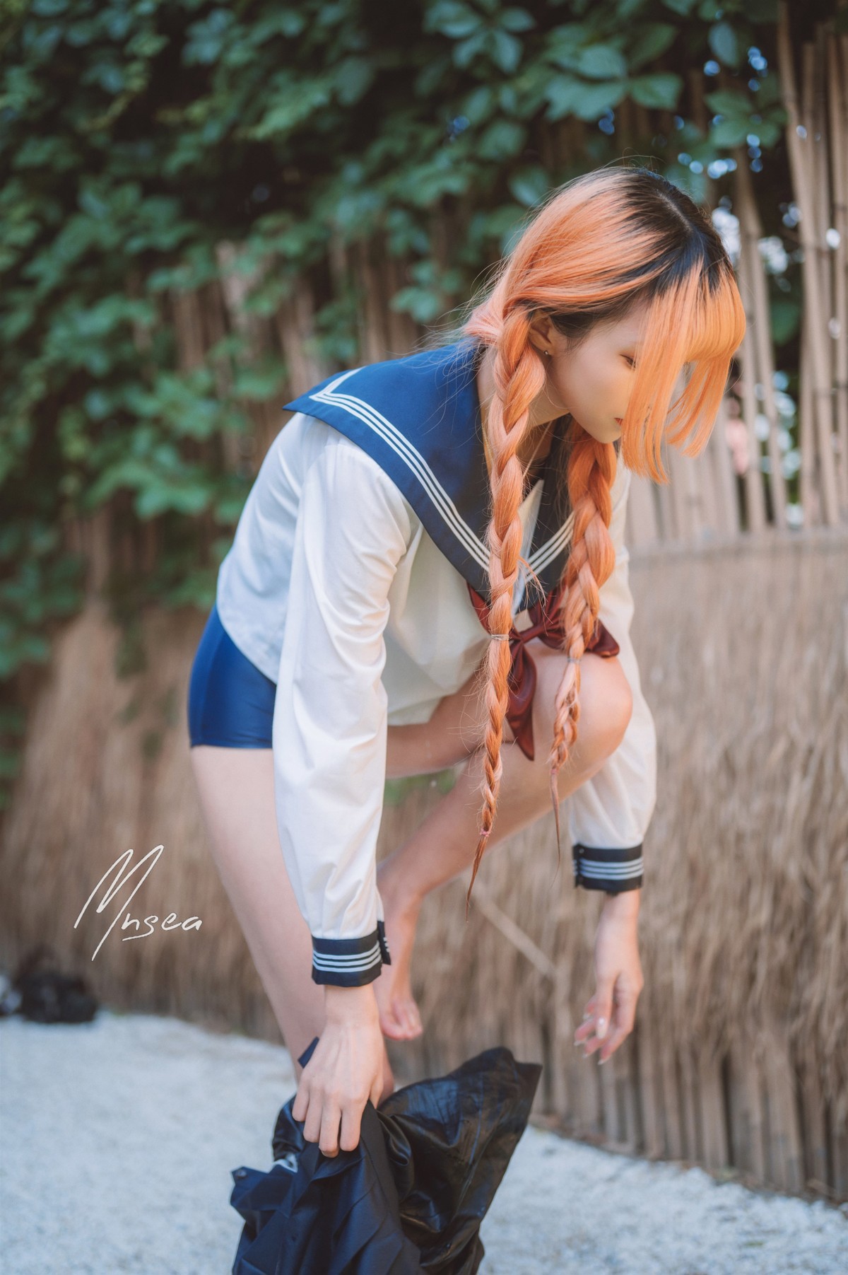 Cosplay 妹抖青写真 死库水 4