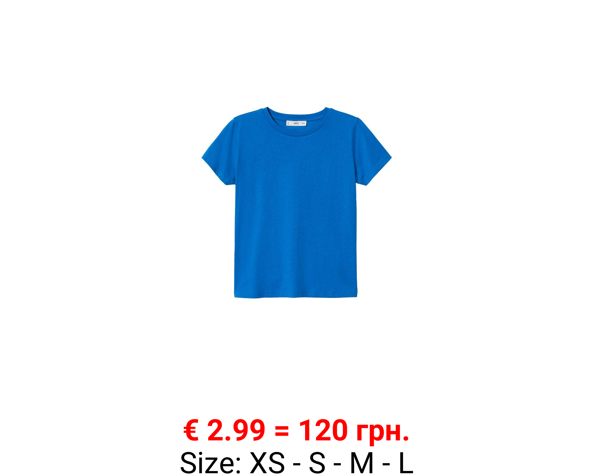 Camiseta básica algodón