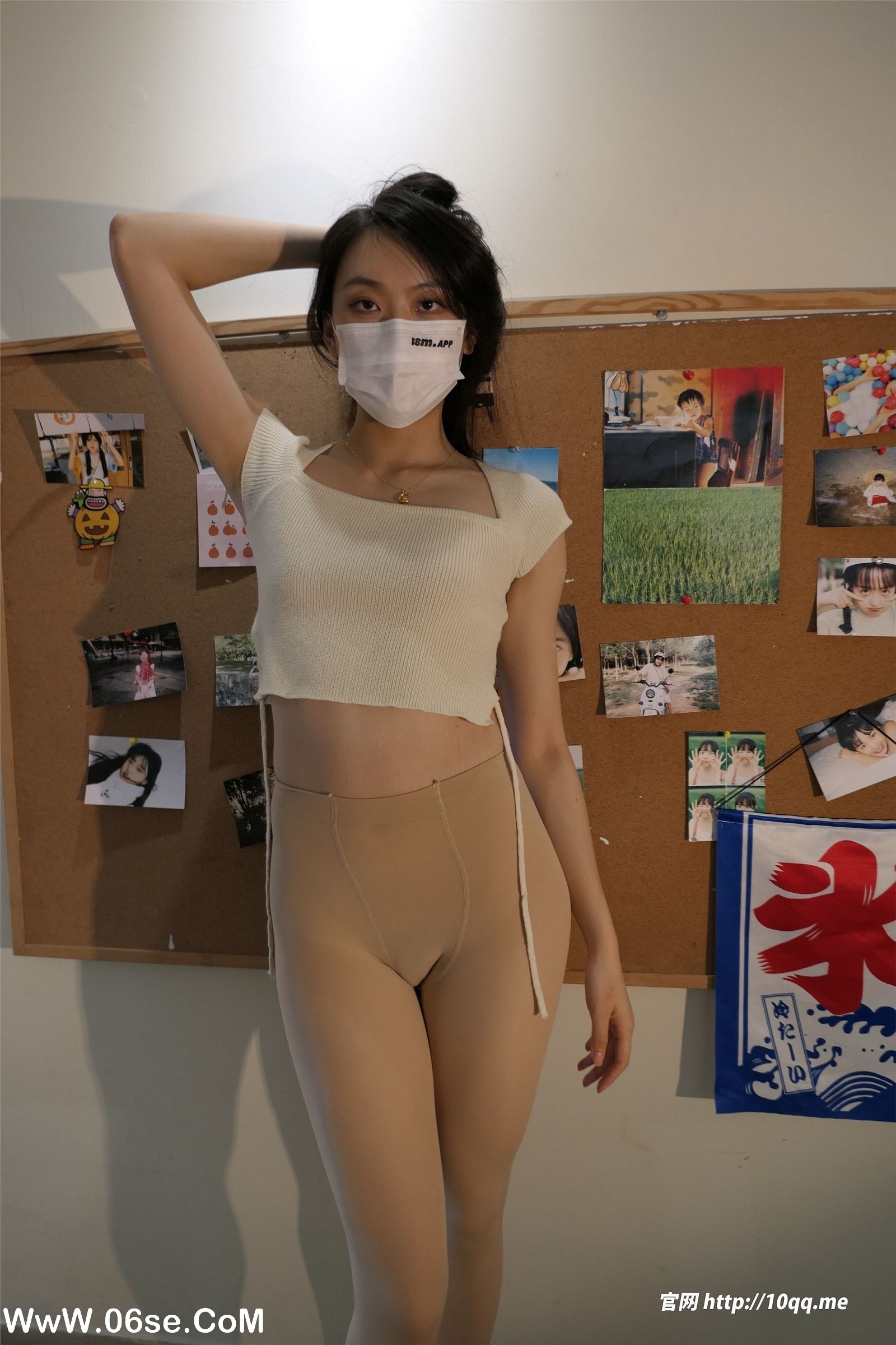 图片[3]-[ROSI写真]口罩系列 2023.10.07 NO.2673-六色网