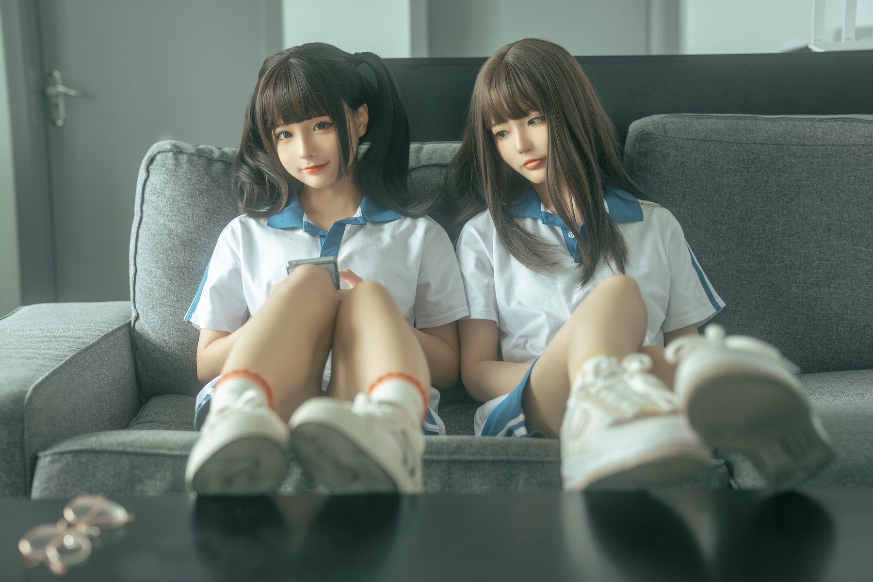 Cosplay 蠢沫沫Chunmomo You at The Same Table Set.01 2