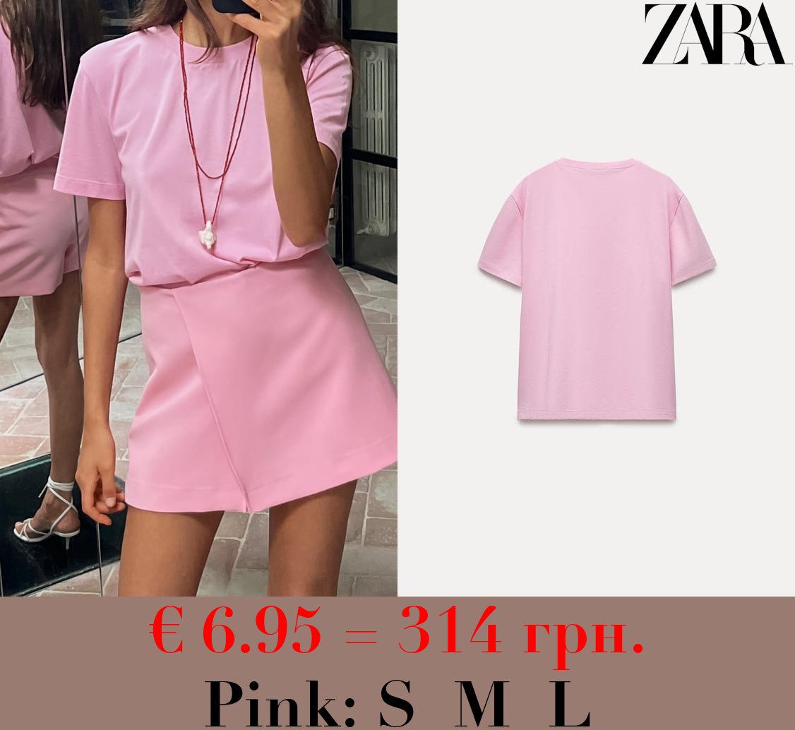 BASIC COTTON T-SHIRT