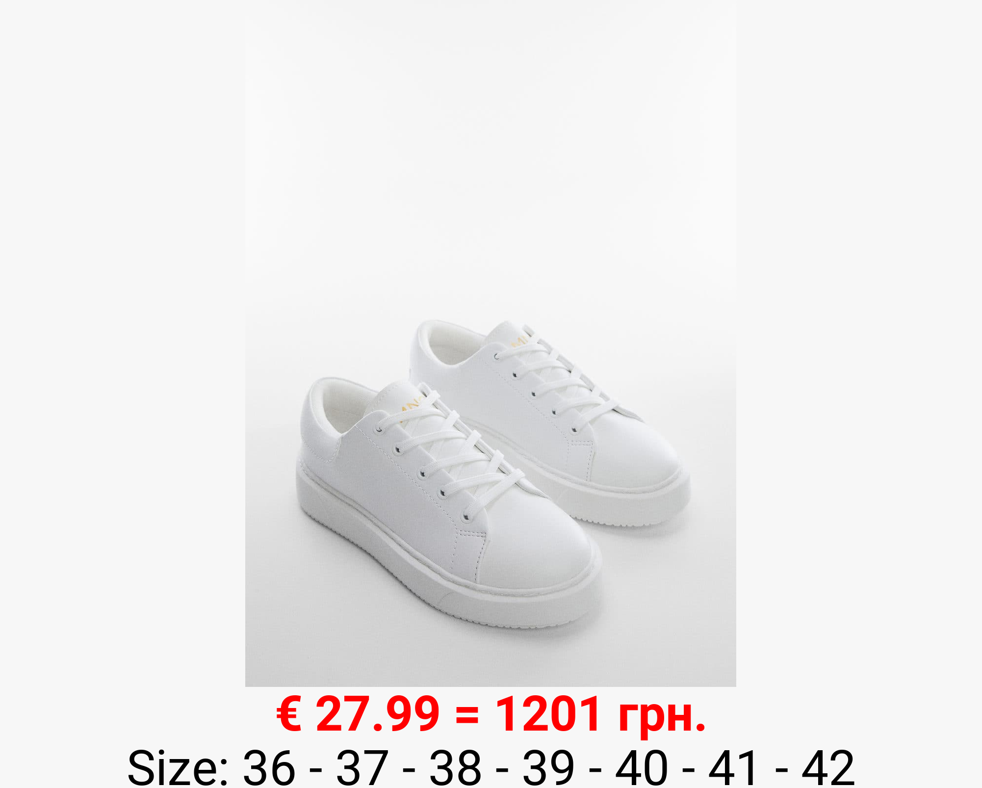 Deportivas plataforma cordones