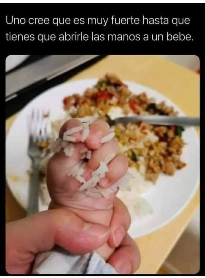 Cuando crees ser muy fuerte