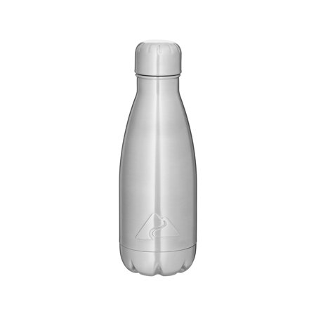Ozark Trail 12-Ounce Insulated Stainless Steel Water Bottle, Stainless Steel