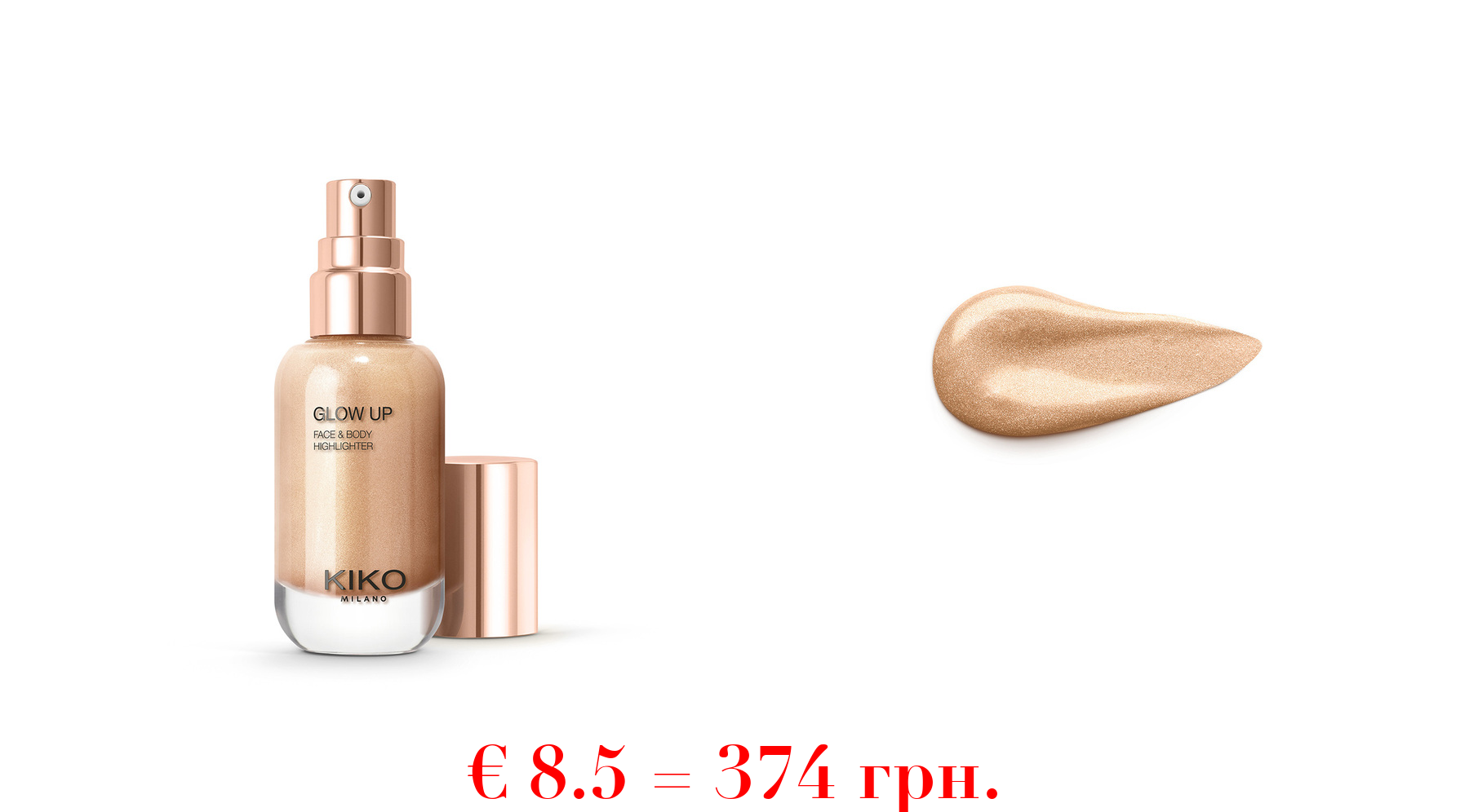 glow up face and body highlighter