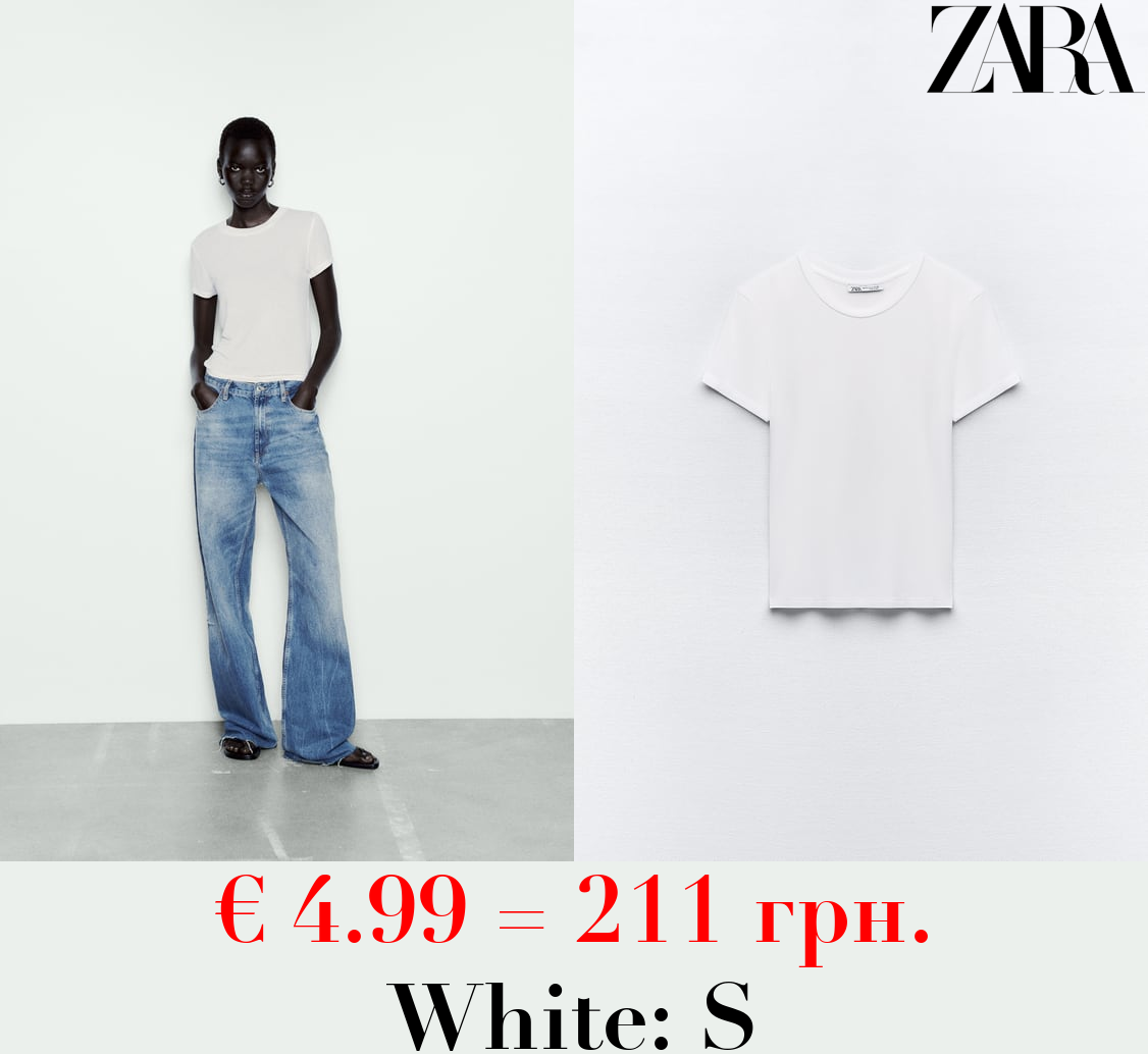 SHORT SLEEVE LYOCELL T-SHIRT