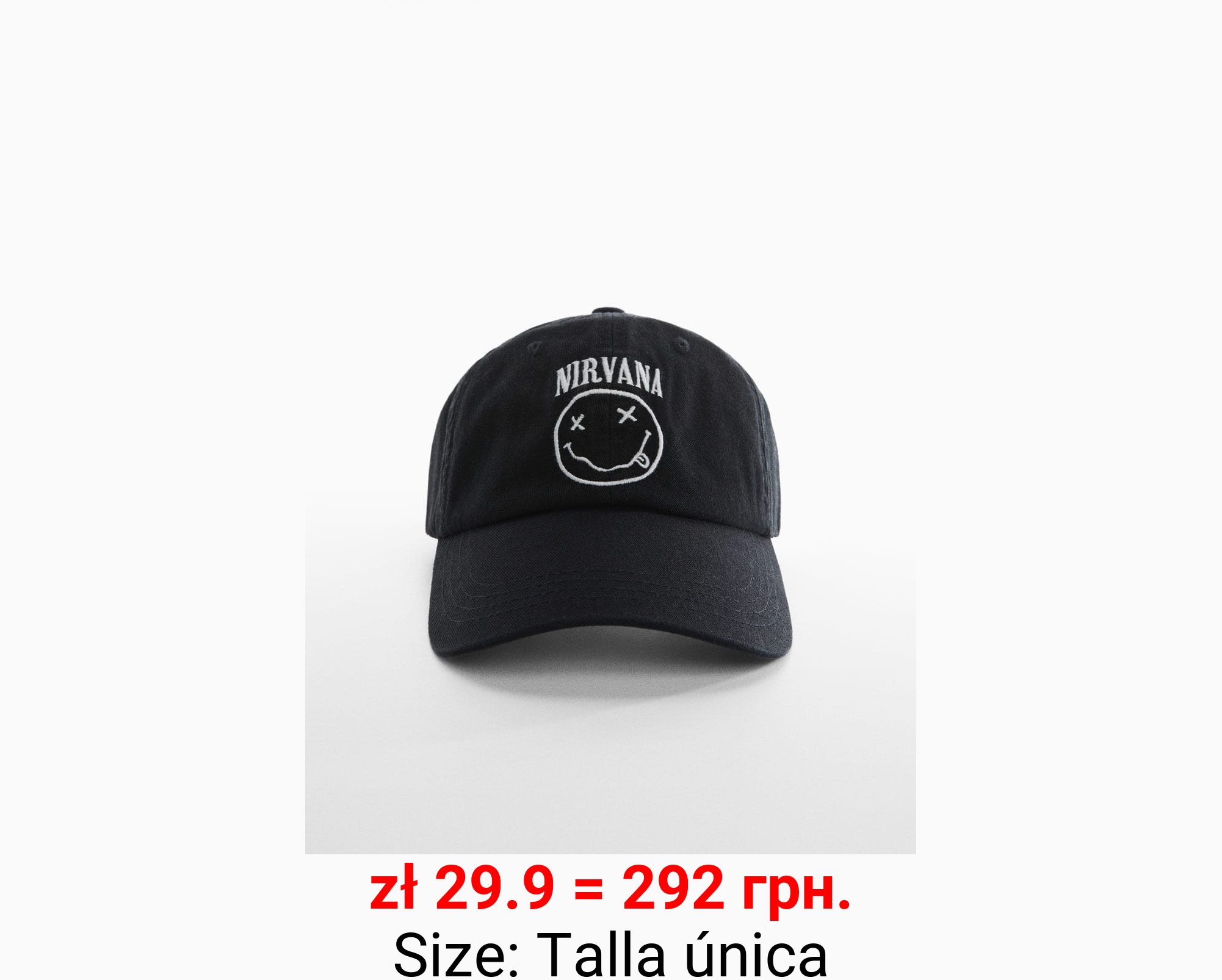 Gorra diseño nirvana