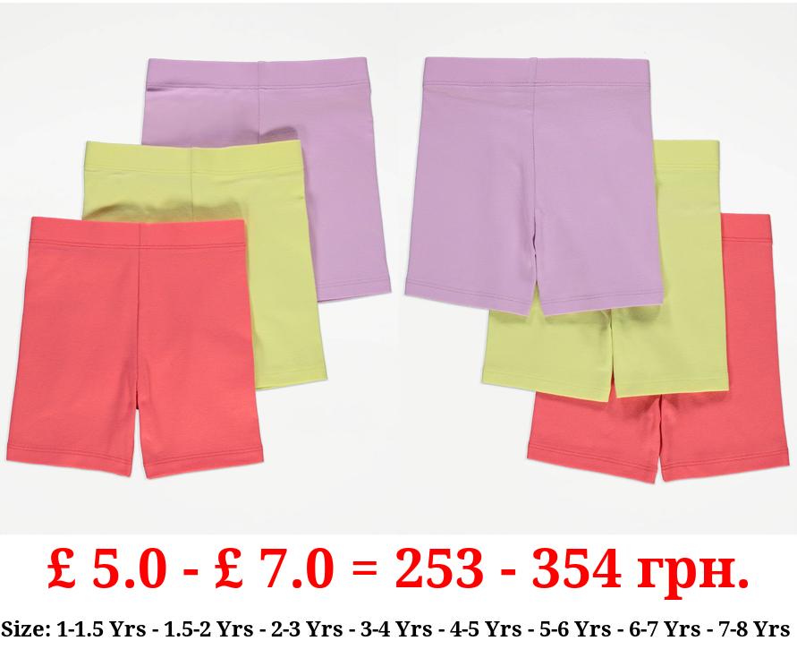 Bright Cycle Shorts 3 Pack