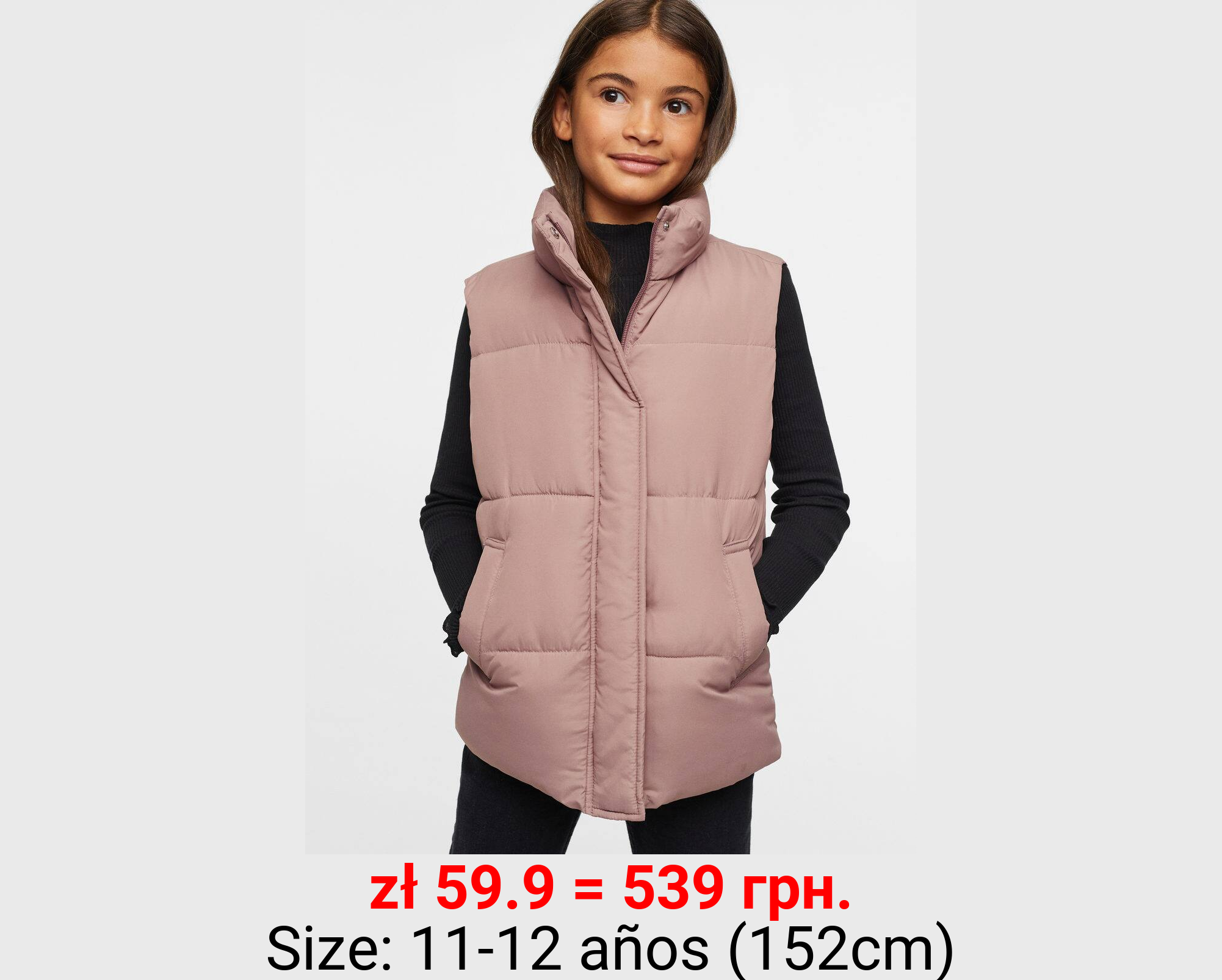 Chaleco acolchado polar