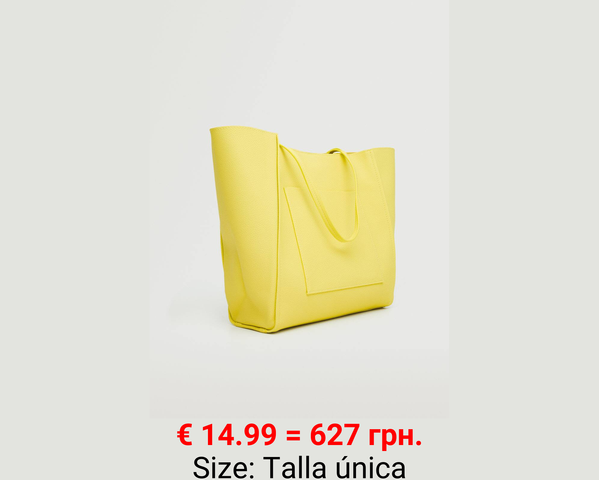 Bolso shopper bolsillo