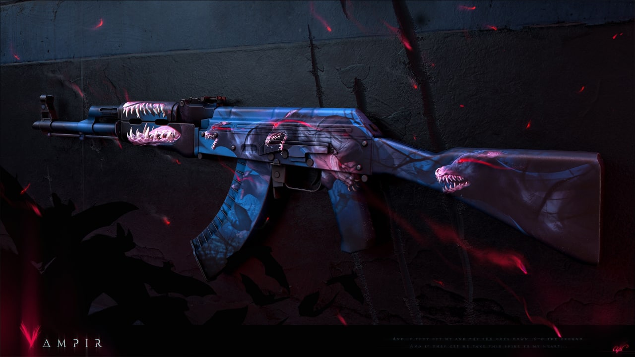 AK 47 скины CS go