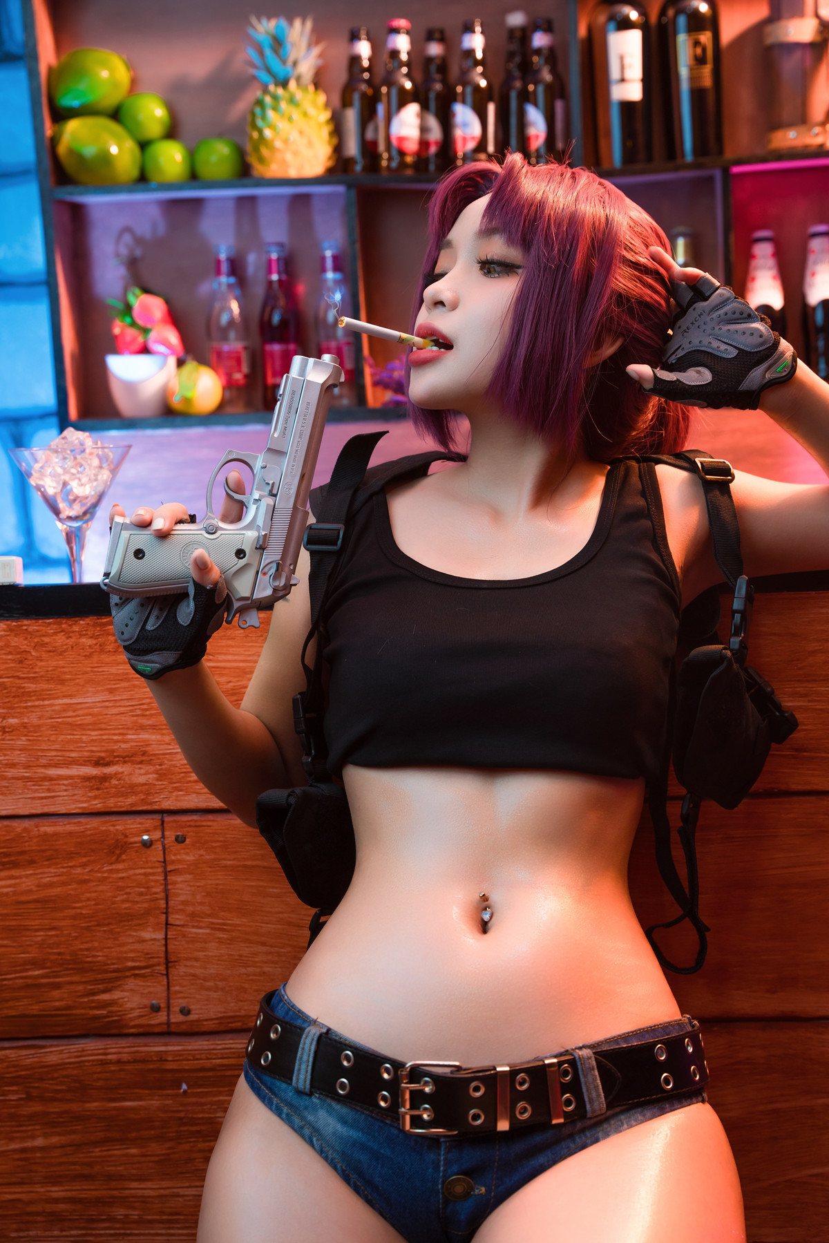 Cosplay Umeko.J Revy Black Lagoon 4