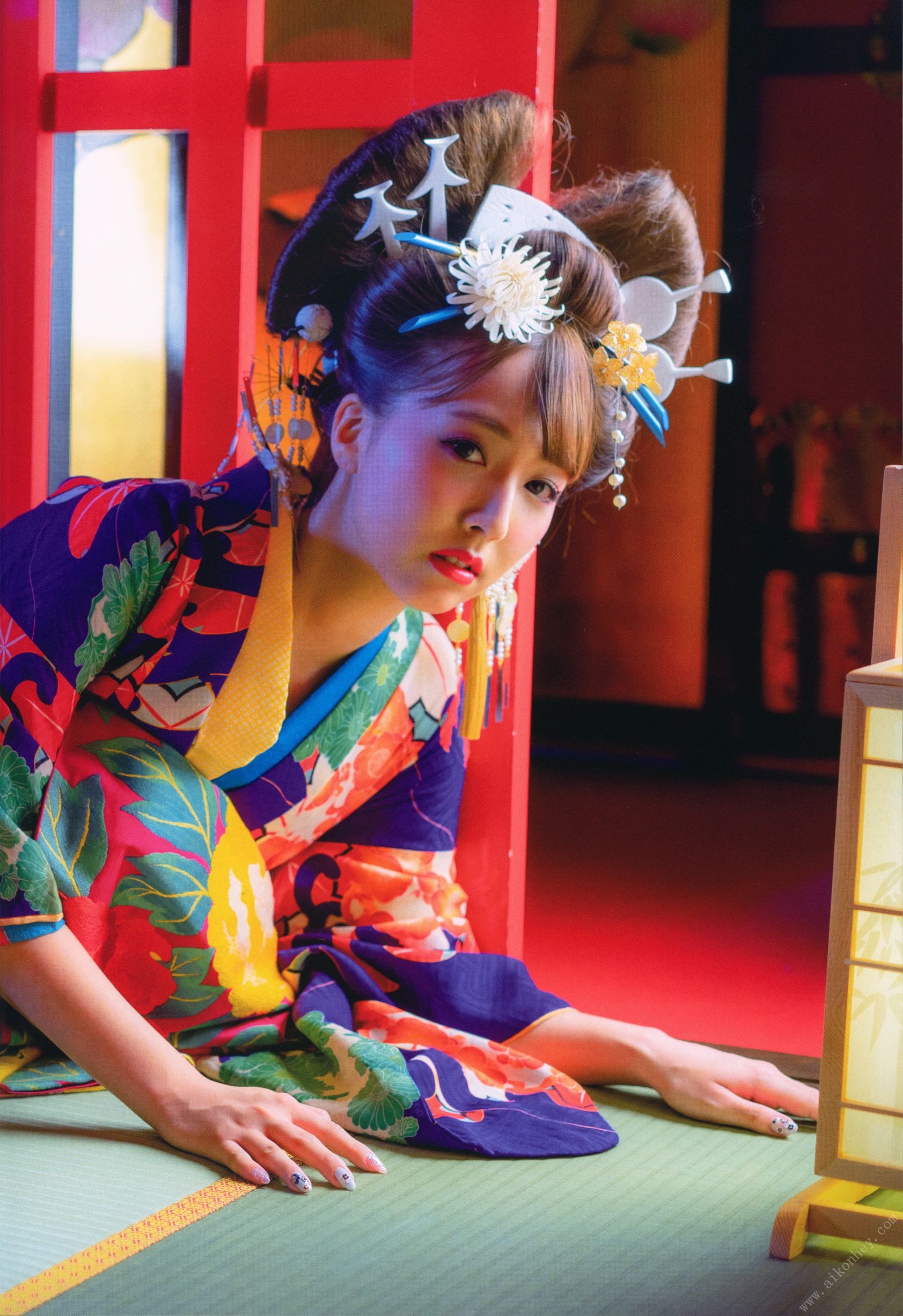 三上悠亜 花魁写真集『和美写美』 38