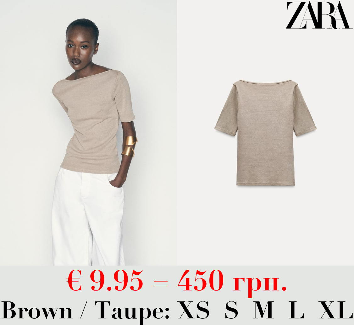 FADED COTTON T-SHIRT