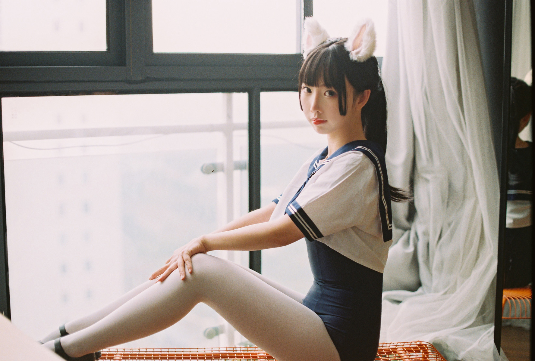 Cosplay 面饼仙儿 水手服 死库水 15