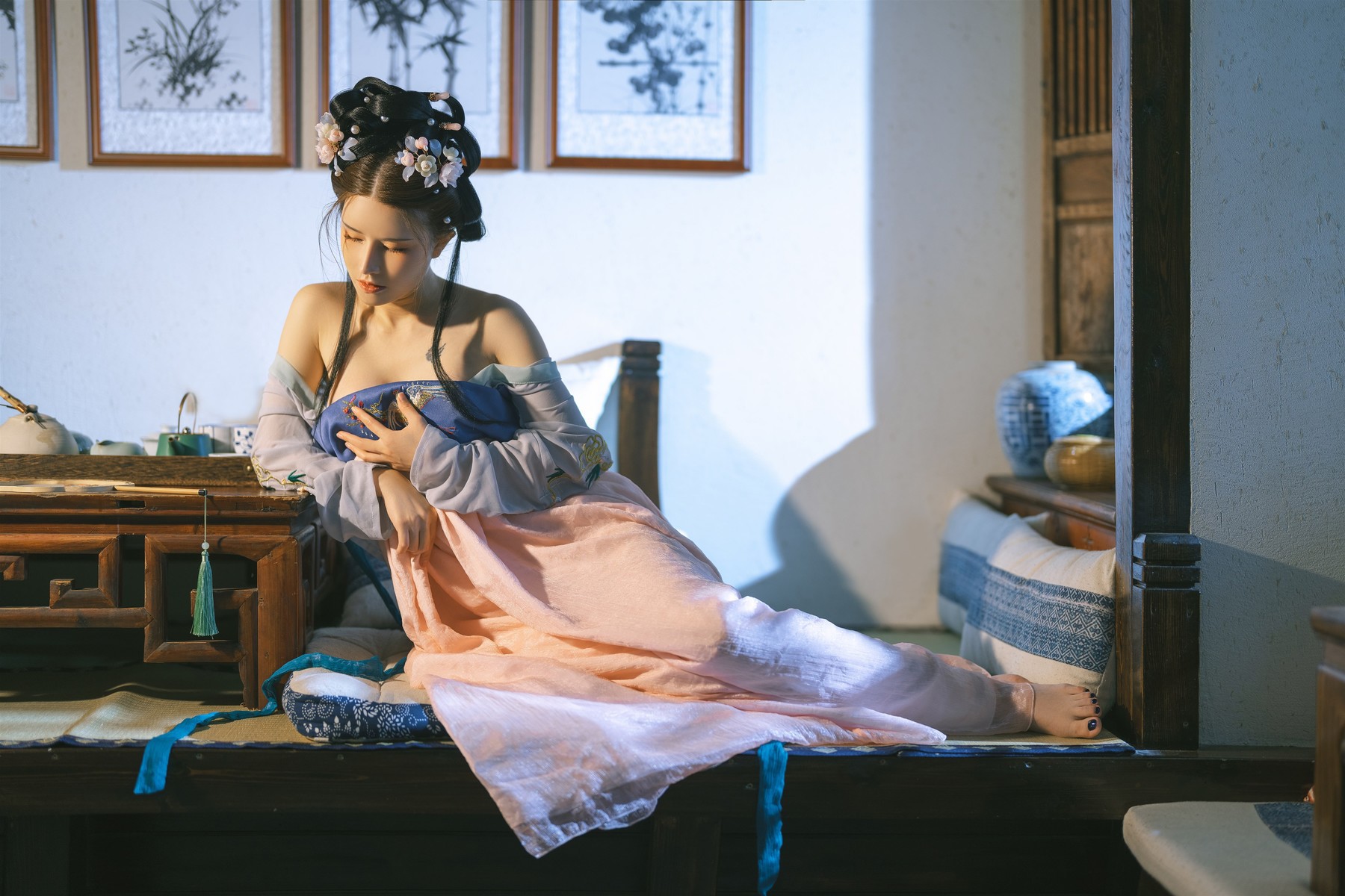 Cosplay 鹿八岁 X铁手叫兽 汉服 10