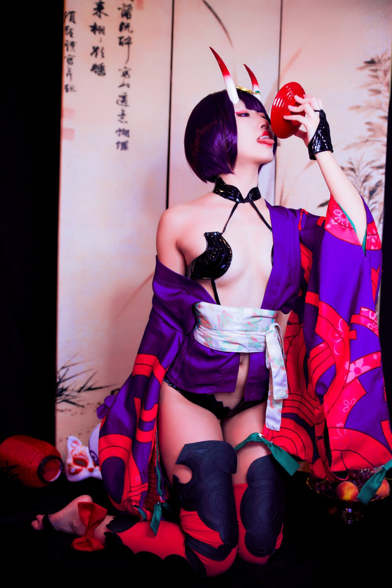 Cosplay Misswarmj 酒吞童子女仆 Shuten Douji 12