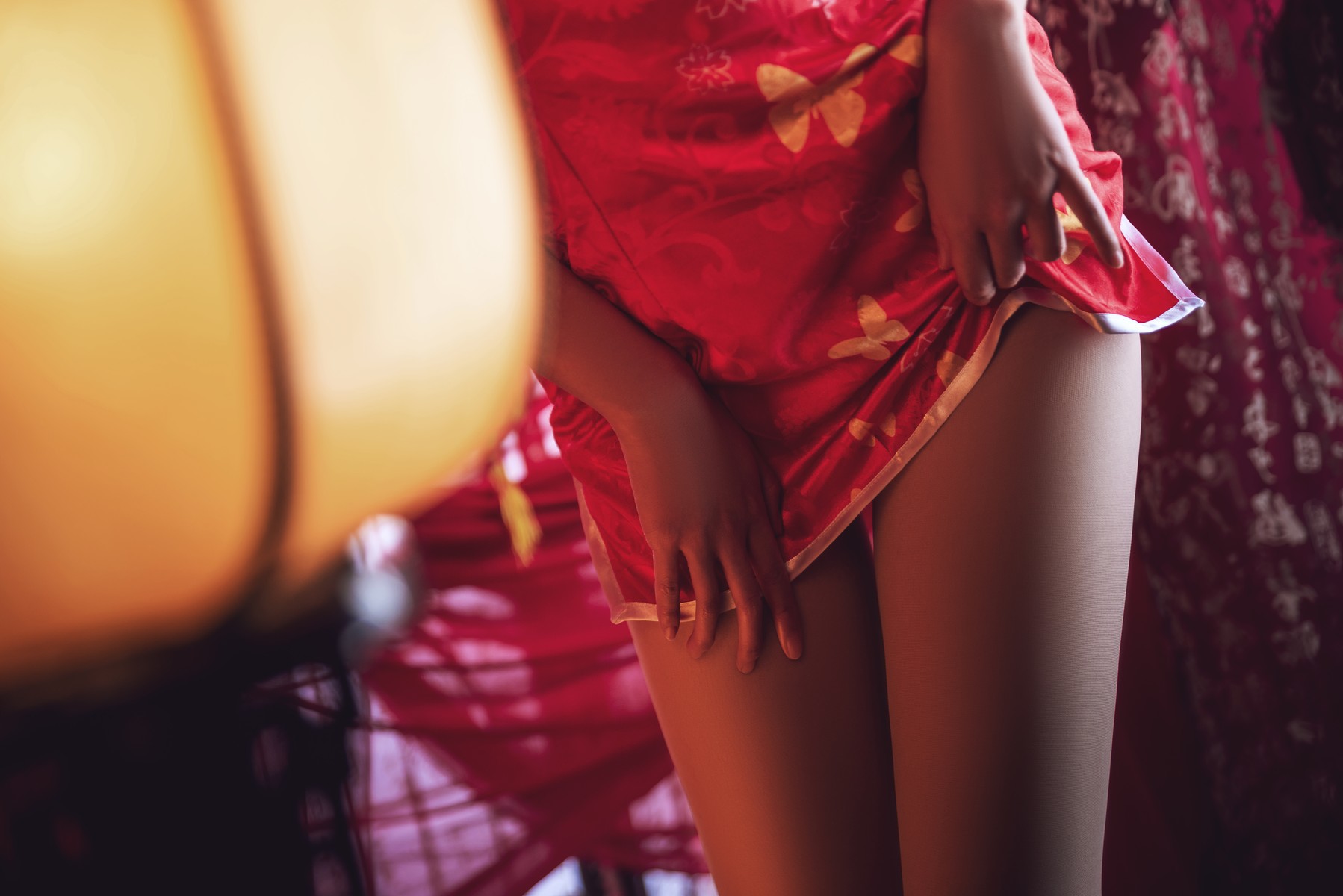 Cosplay 面饼仙儿 雷姆旗袍 4
