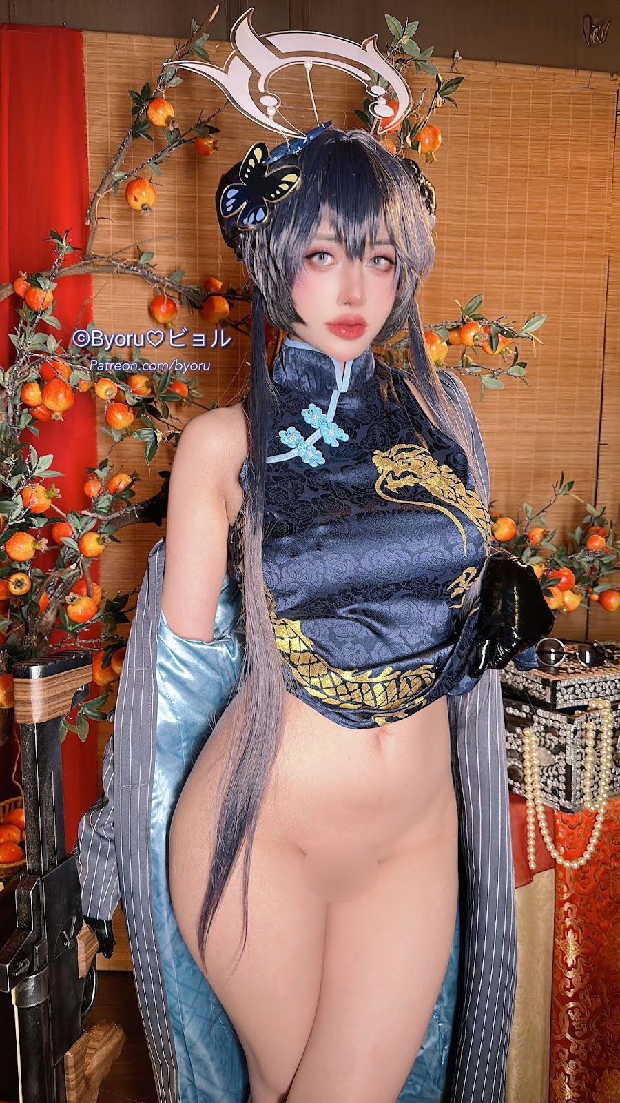 Cosplay 萝莉Byoru 竜華キサキ Kisaki Ryuuge 48