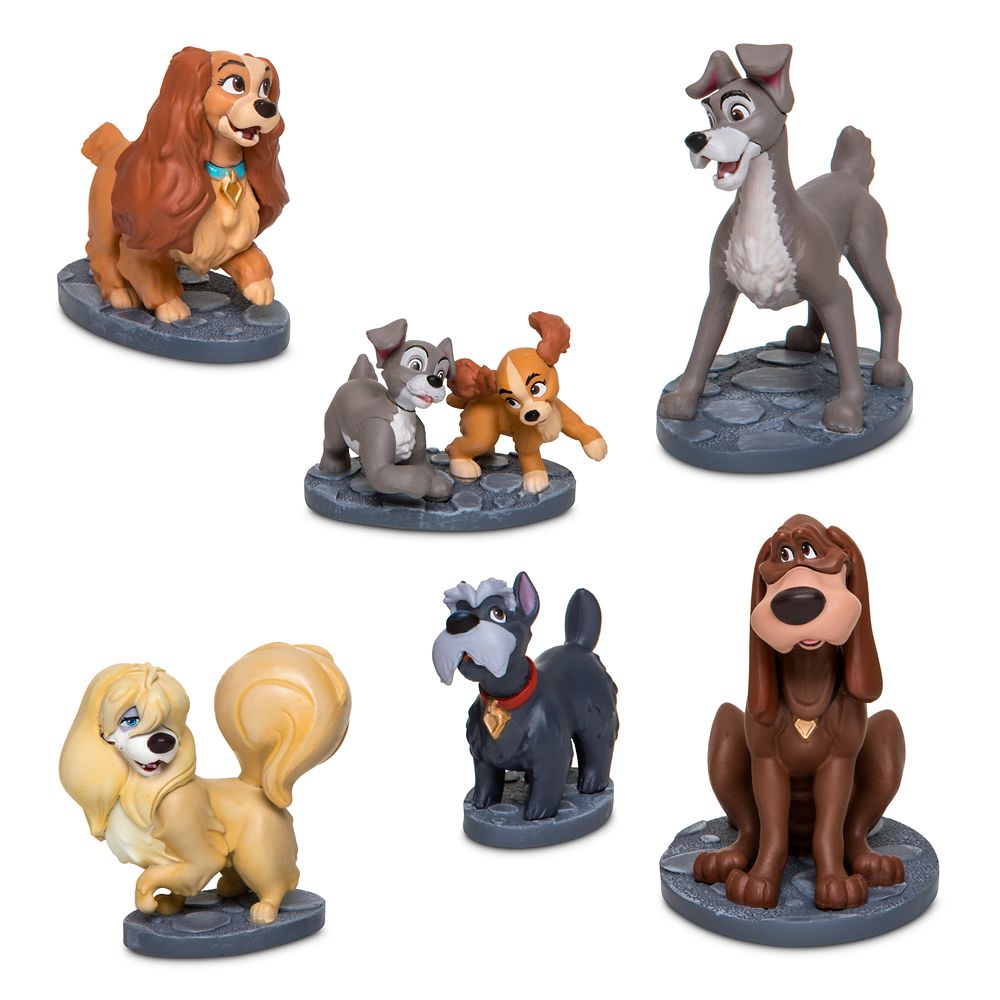 Lady and the Tramp Figure Play Set 