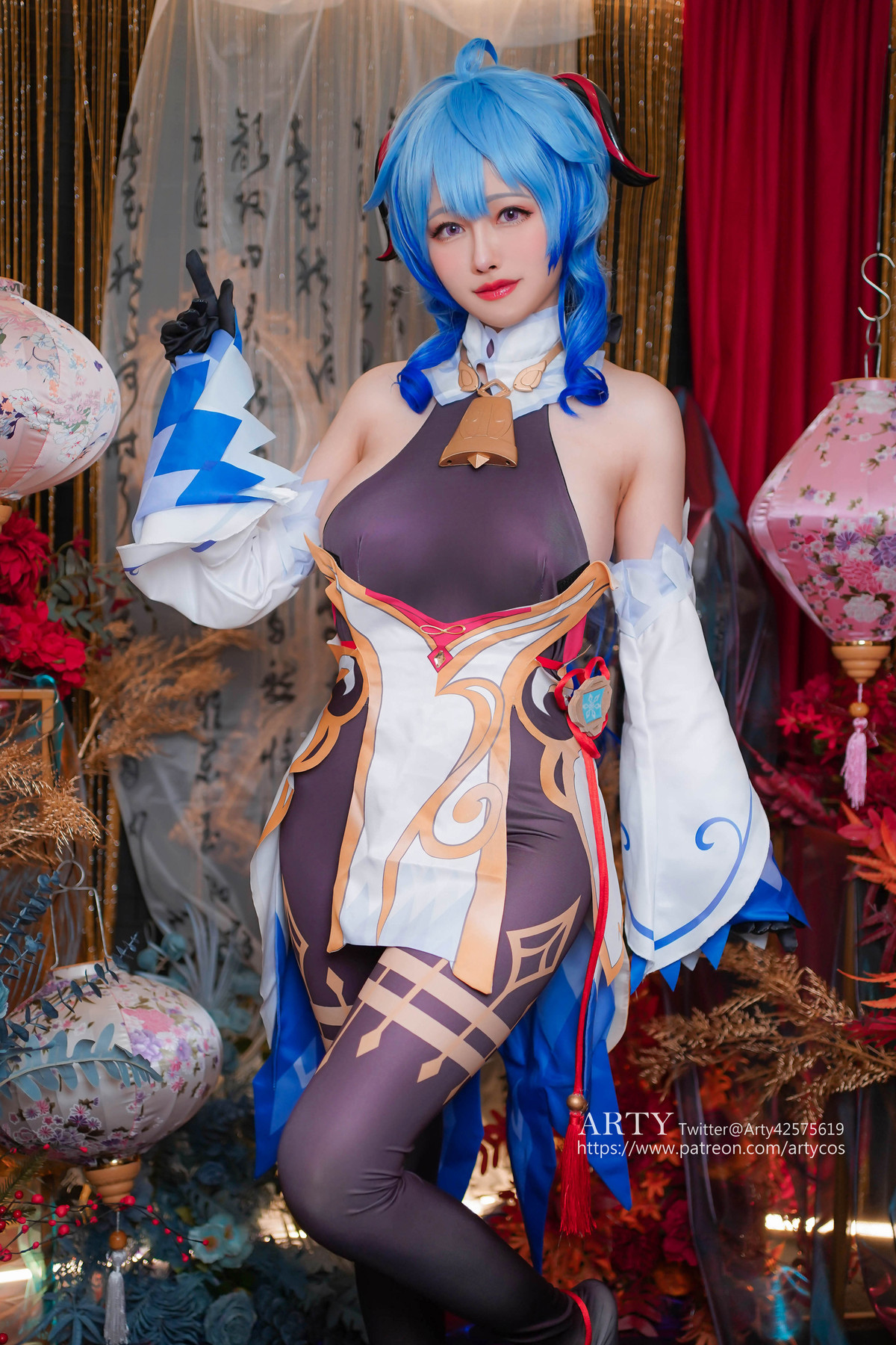 Arty亞緹 Cosplay 甘雨 Ganyu 1