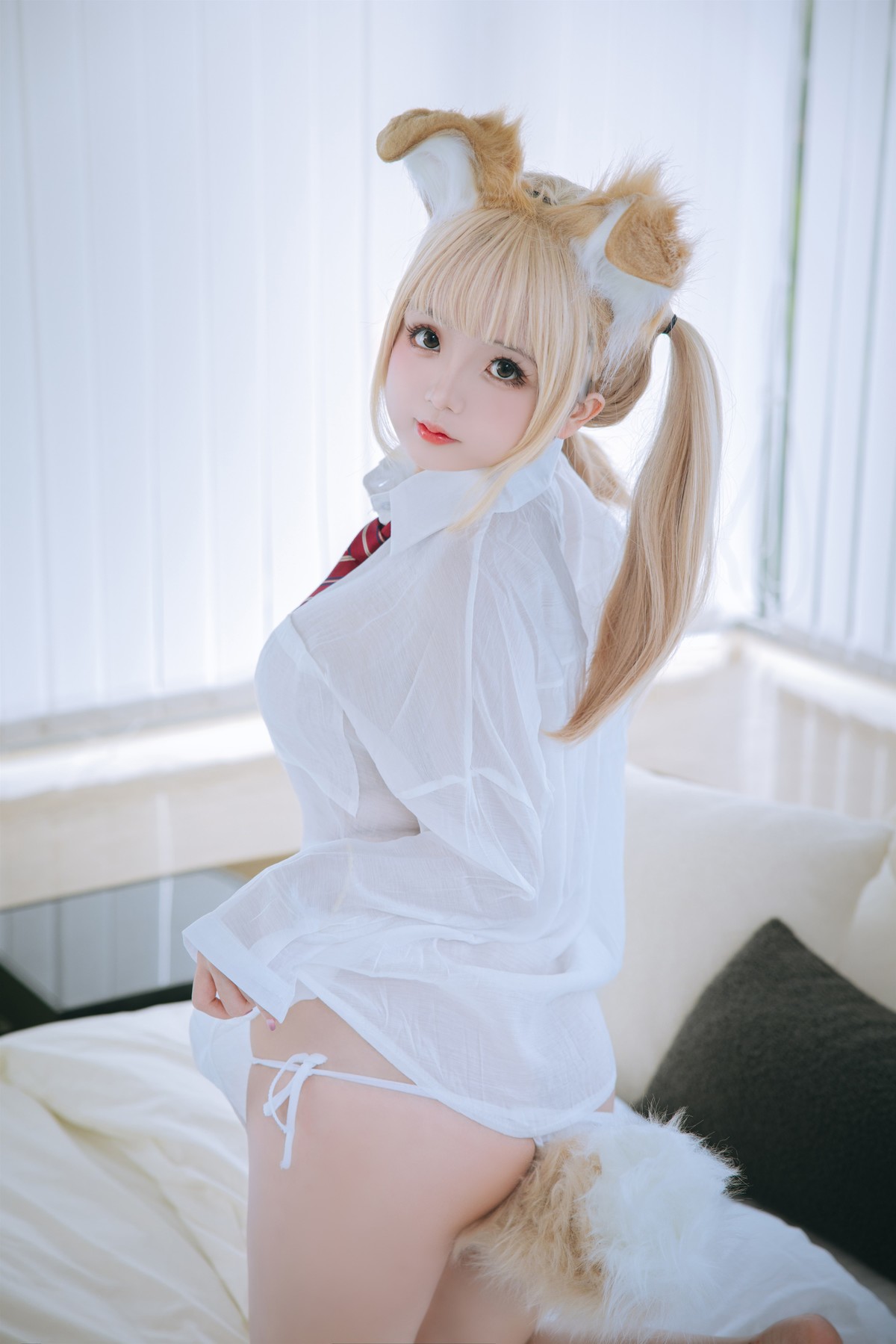 Cosplay 日奈娇 衬衫小狗 Set.01 3
