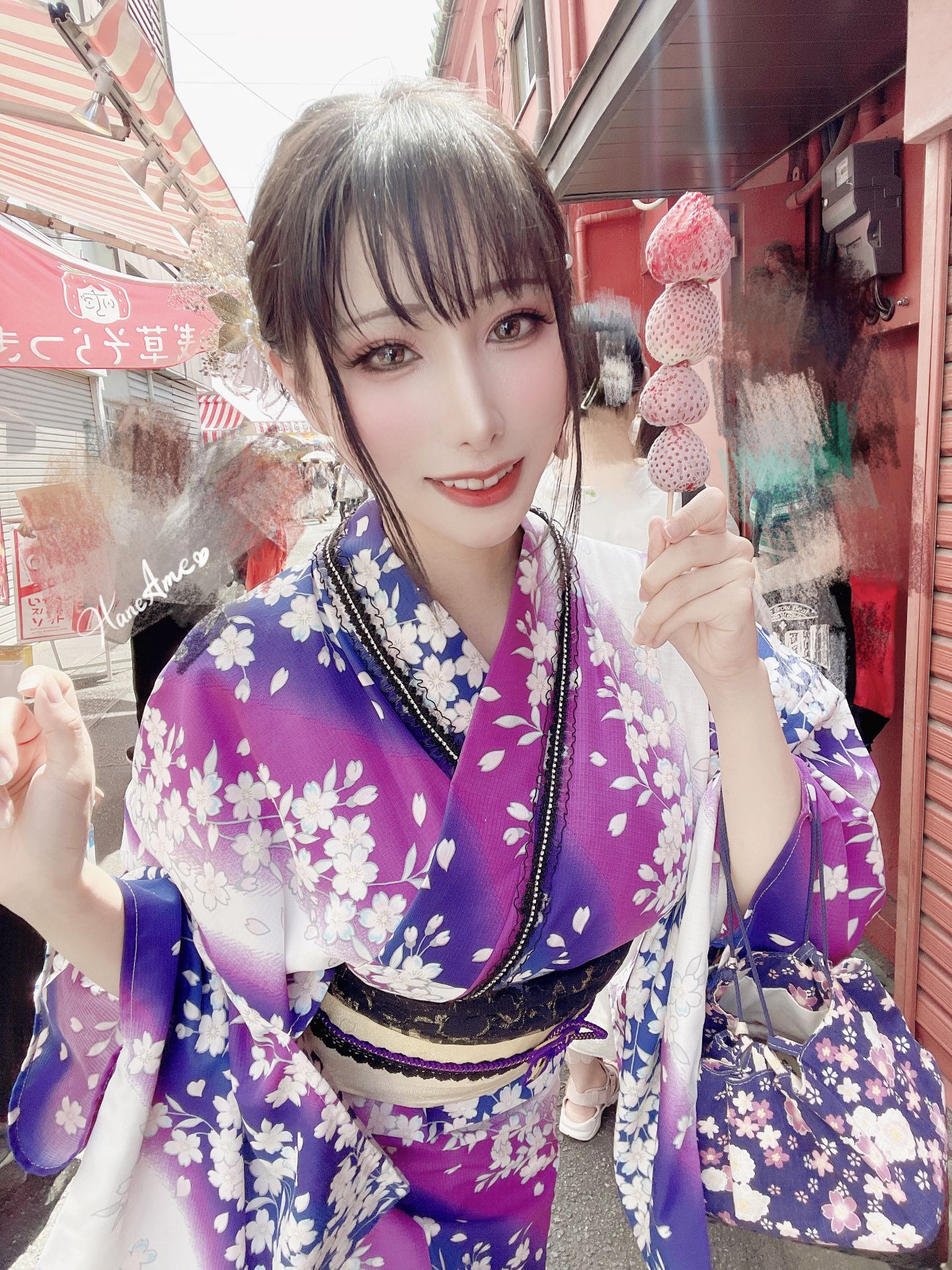 紫羅蘭夏日浴衣 96