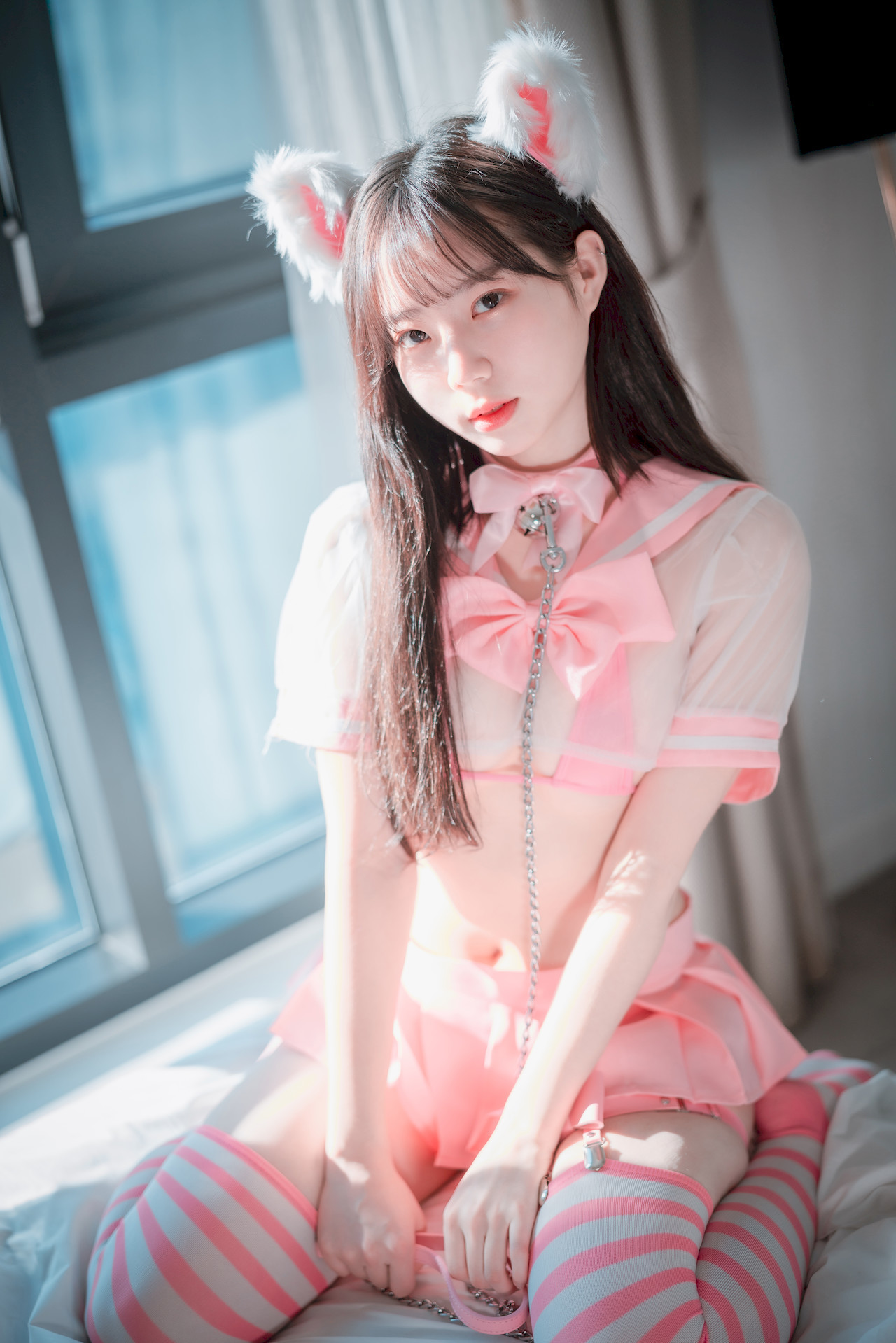 Myua 뮤아, [DJAWA] Catgirl in Pink Set.01 6