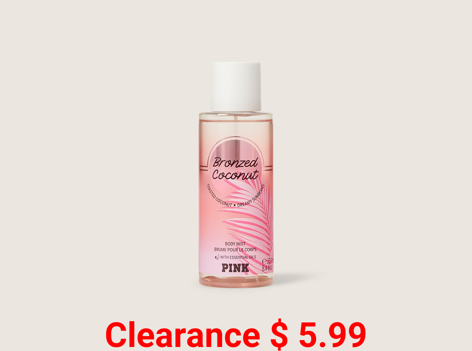 Tropic of PINK Body Mist 