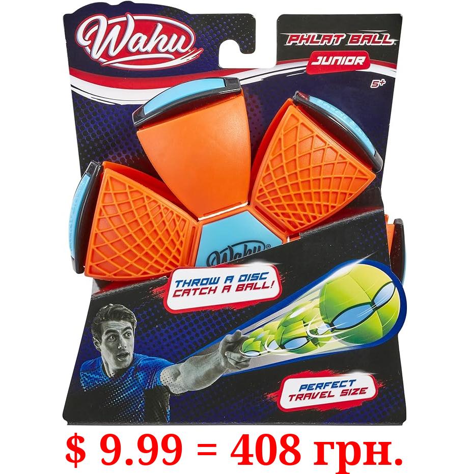 WAHU Phlat Ball Junior Orange - Throw A Disc Catch A Ball - Time Delay Transformation Flying Toy