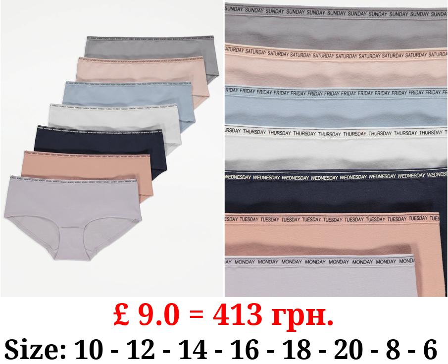Days of The Week Short Knickers 7 Pack